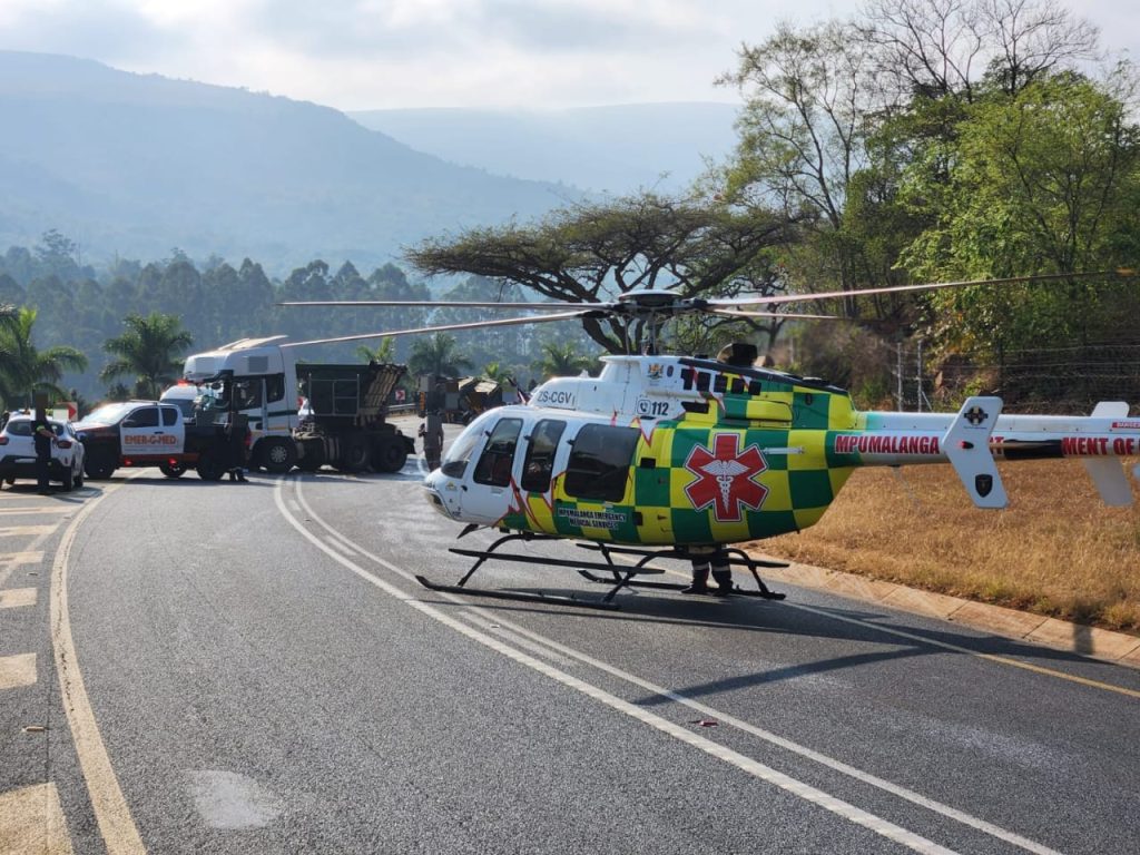 Gru-ongeluk N4 Schoemanskloof eis bestuurder se arm