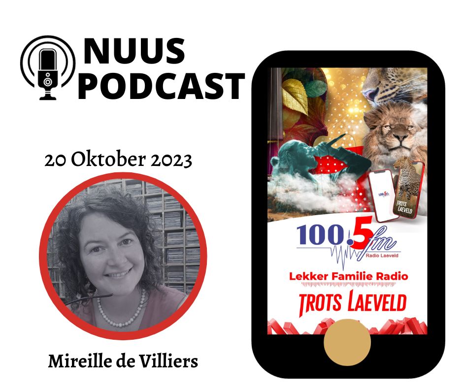 Laeveld nuushooftrekke 20 Okt 2023 week 42