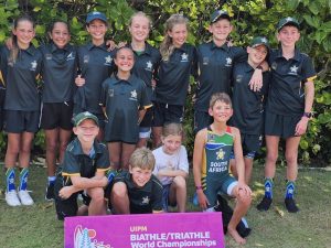 Moderne vyfkamp biathle en triatahle bali