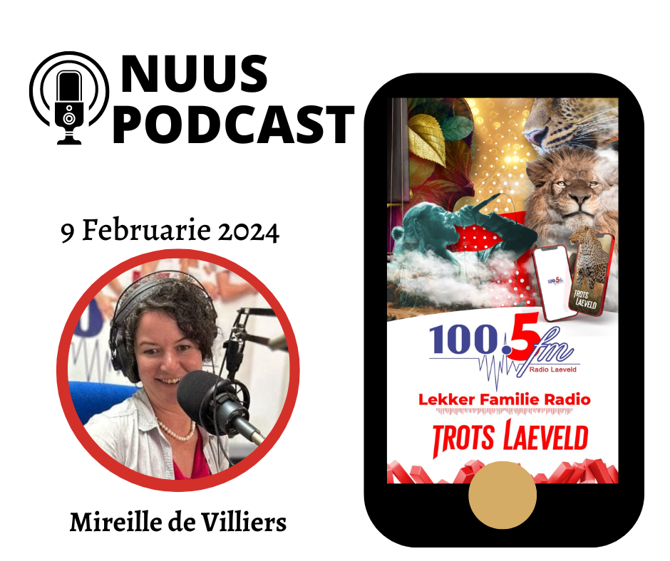 9 Februarie Laeveld nuushooftrekke