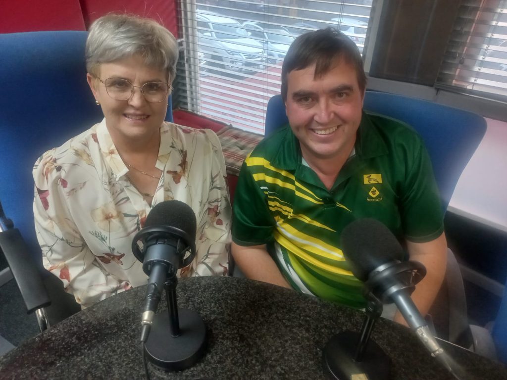 Laerskool Witrivier krieket en hokkie week Iaan Jacobs en Jenny Schoeman