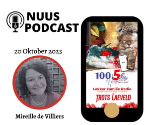Laeveld nuushooftrekke 20 Okt 2023 week 42